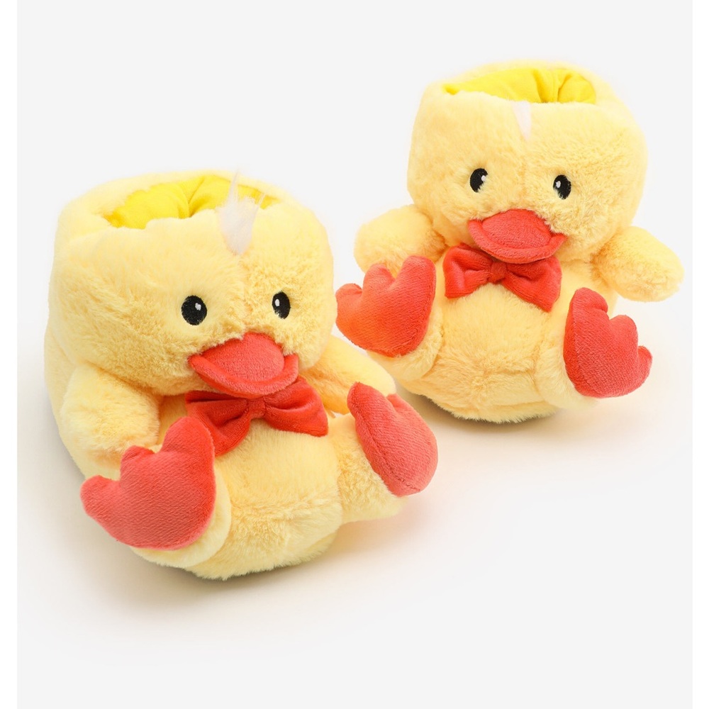 Plush Animal Duck Slippers